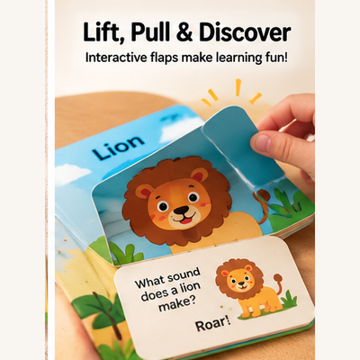 📚Peek & Learn Lift-the-Flap Board Book Set