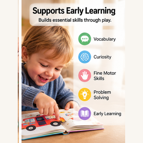📚Peek & Learn Lift-the-Flap Board Book Set