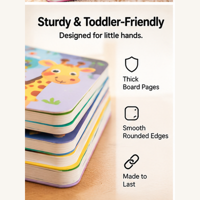 📚Peek & Learn Lift-the-Flap Board Book Set
