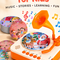 Mini Phonograph Story & Song Player for Kids – 24 Durable Cards